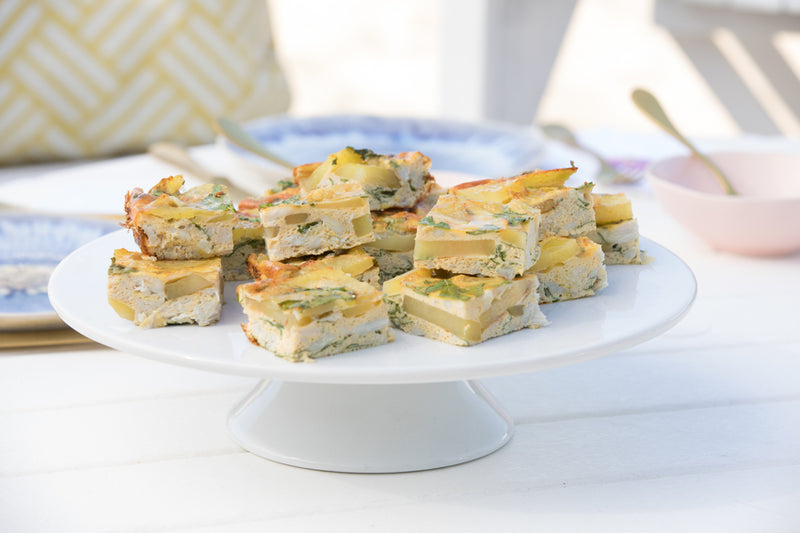 Crab and Potato Frittata, Credit: Food Network