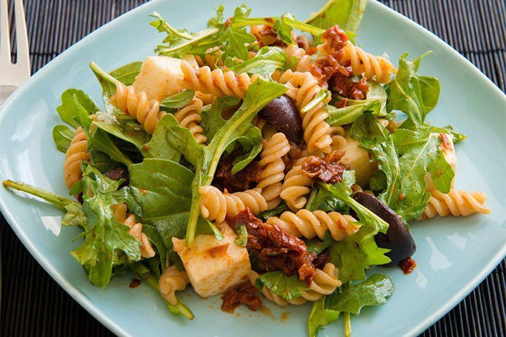 Fusilli with Sun-Dried Tomato Vinaigrette