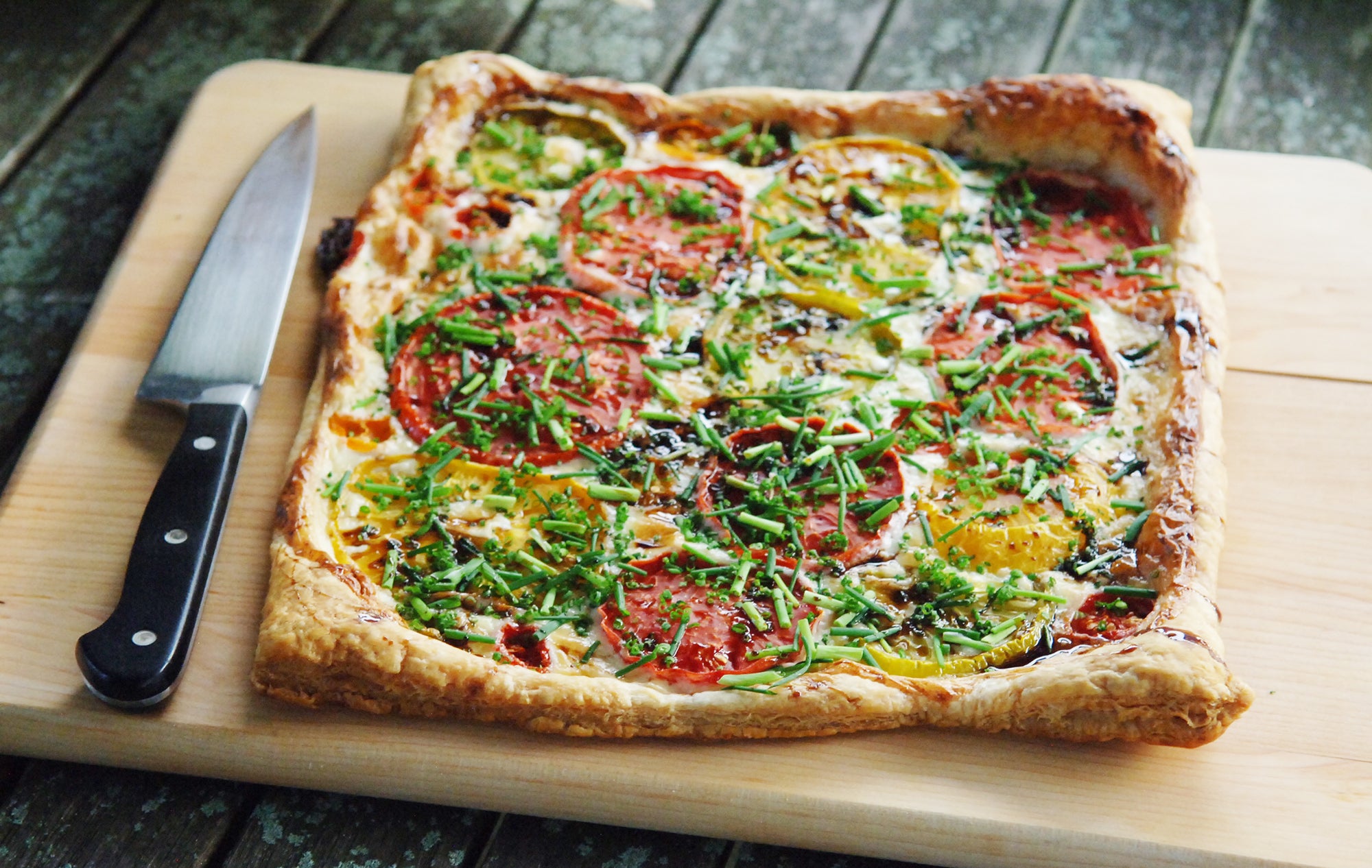 Tomato Tart, Credit: Elizabeth Newman