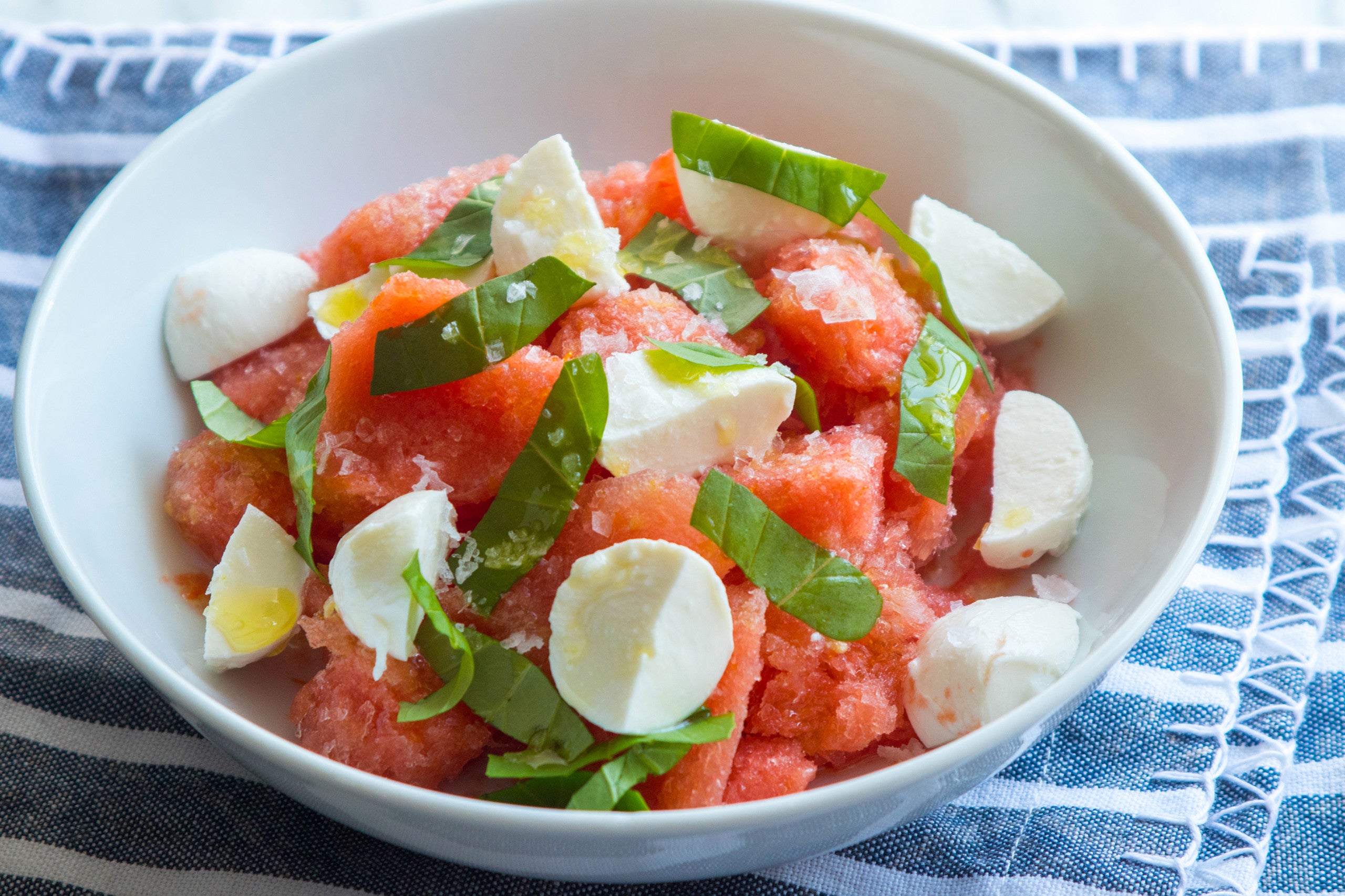 Caprese Granita, Credit: Elizabeth Newman