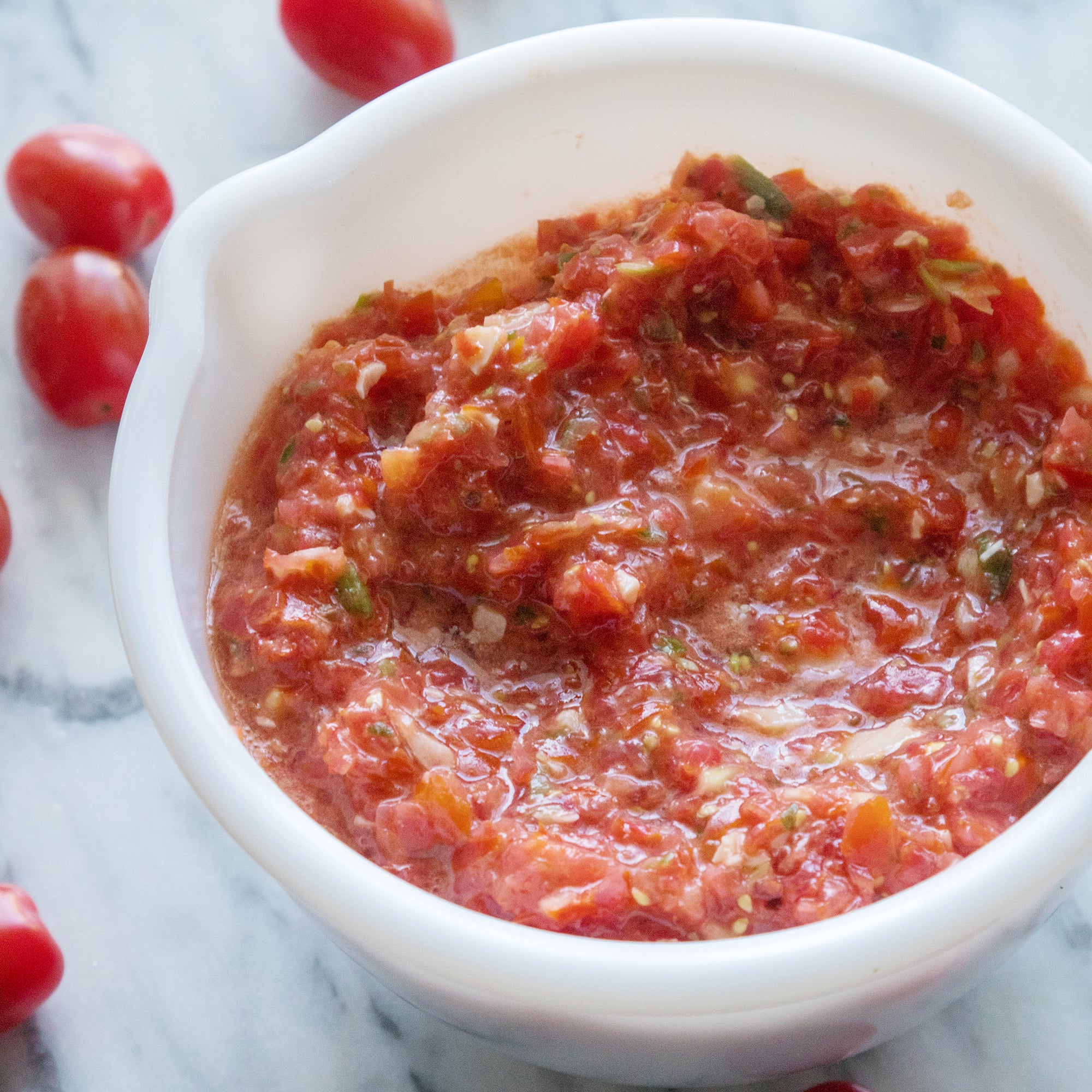Checca - The No-Cook Tomato Sauce You Can Put On Everything – Giadzy