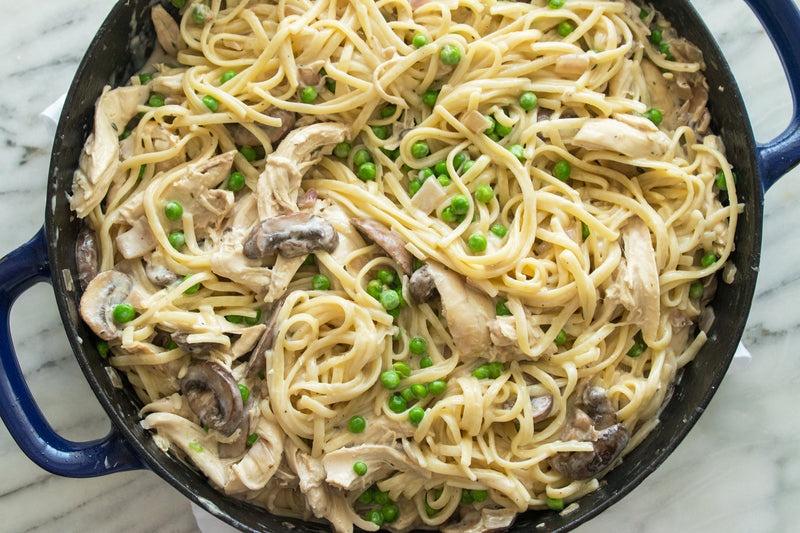 Stovetop Chicken Tetrazzini, Credit: Elizabeth Newman