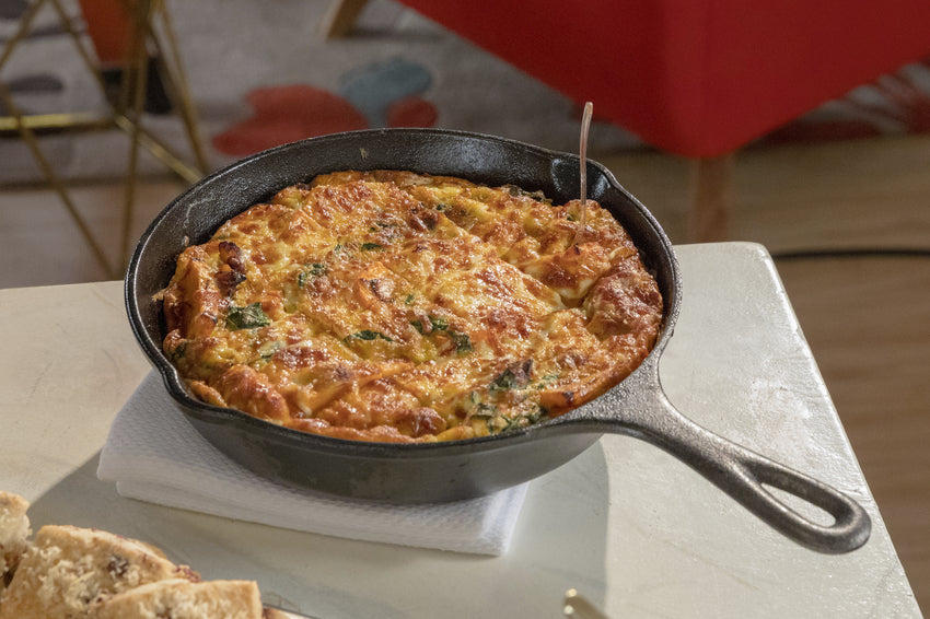 Sweet Potato and Kale Spanish Frittata, Credit: Food Network