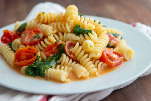 Fusilli with Asiago And Spinach – Giadzy