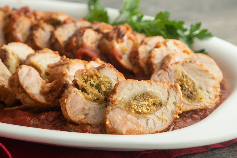 Pork Braciole, Credit: Elizabeth Newman