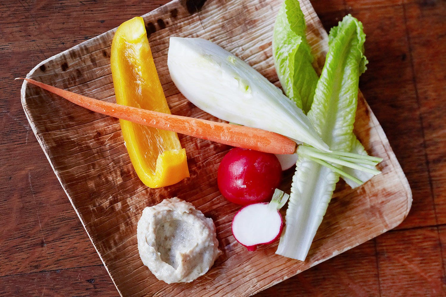 Crudites With Walnut Butter