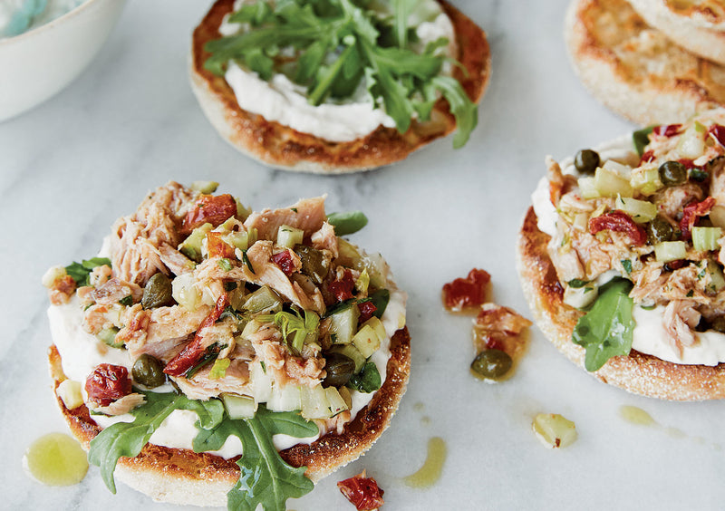 Sicilian Tuna Salad Sandwich, Credit: Aubrie Pick