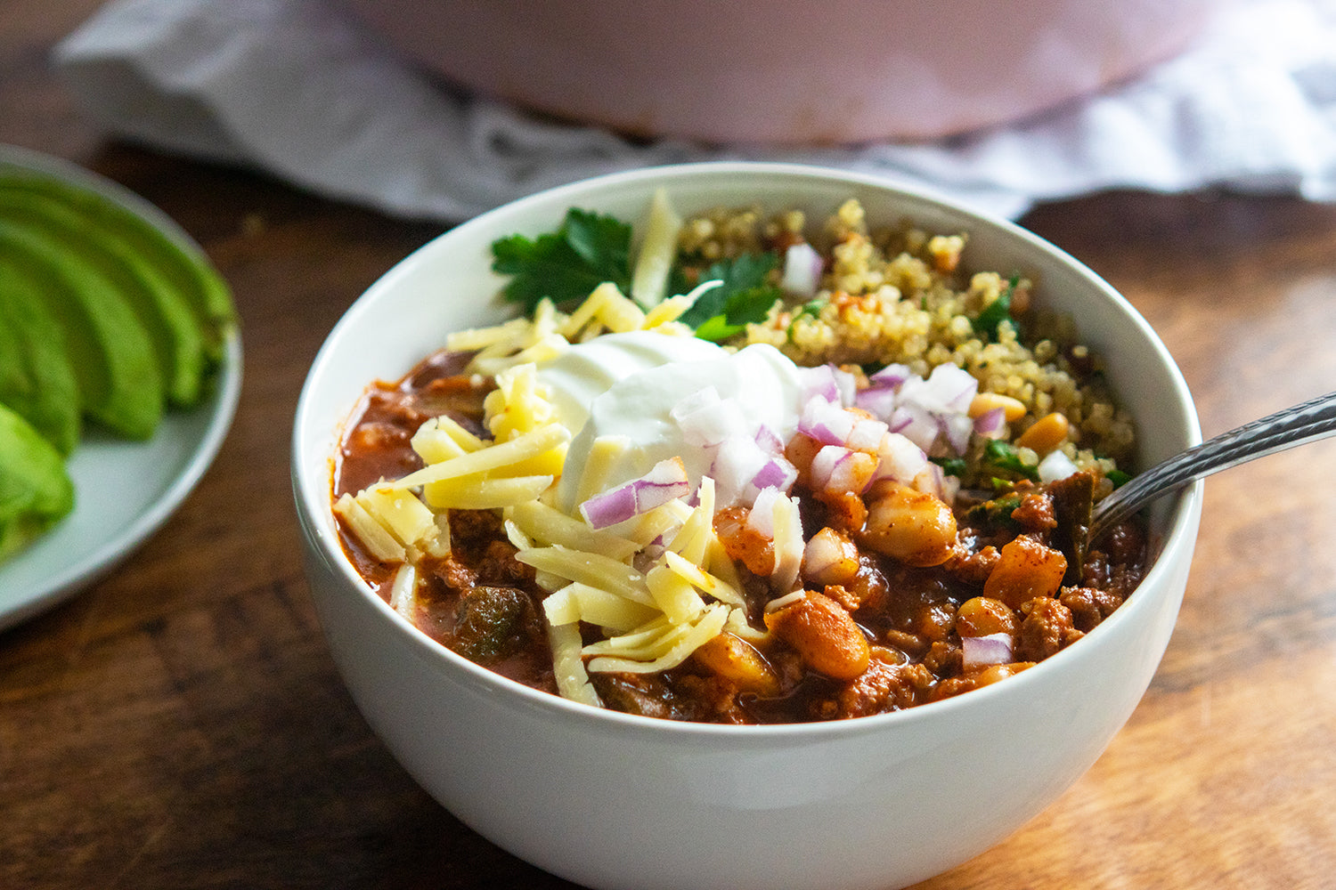 California Turkey Chili, Credit: Elizabeth Newman