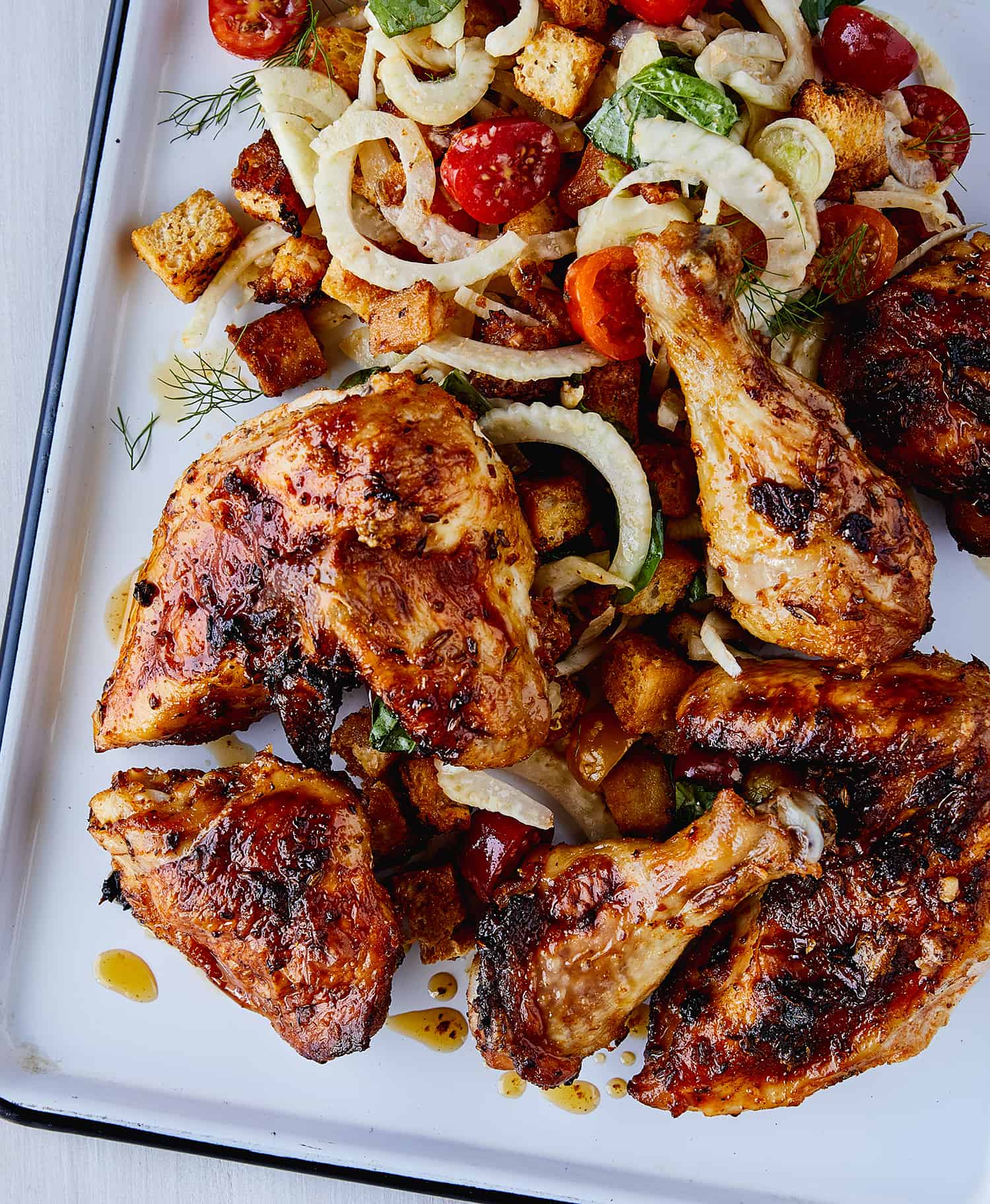 Italian Sheet Pan Chicken, Credit: Aubrie Pick