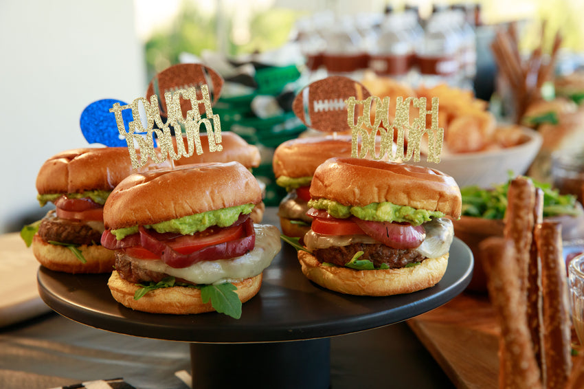 Giada's Pre-Superbowl Burger Bash Menu