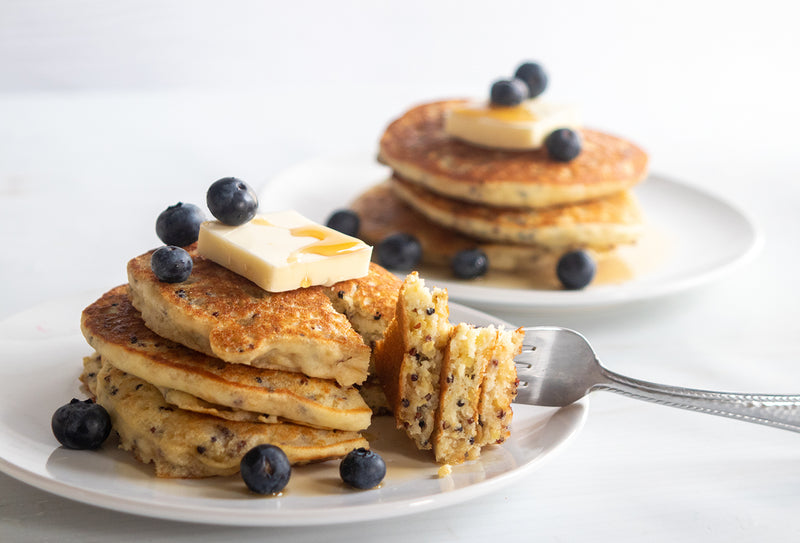 Quinoa Pancakes, Credit: Elizabeth Newman