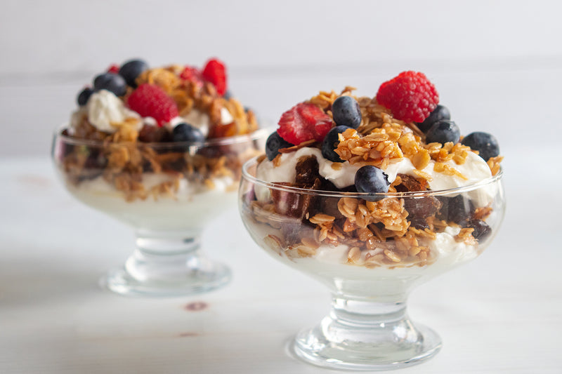 Coconut Yogurt Parfaits, Credit: Elizabeth Newman