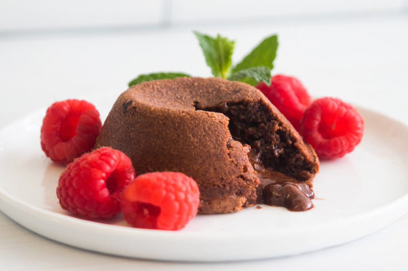 Easy Chocolate Lava Cakes, Credit: Elizabeth Newman