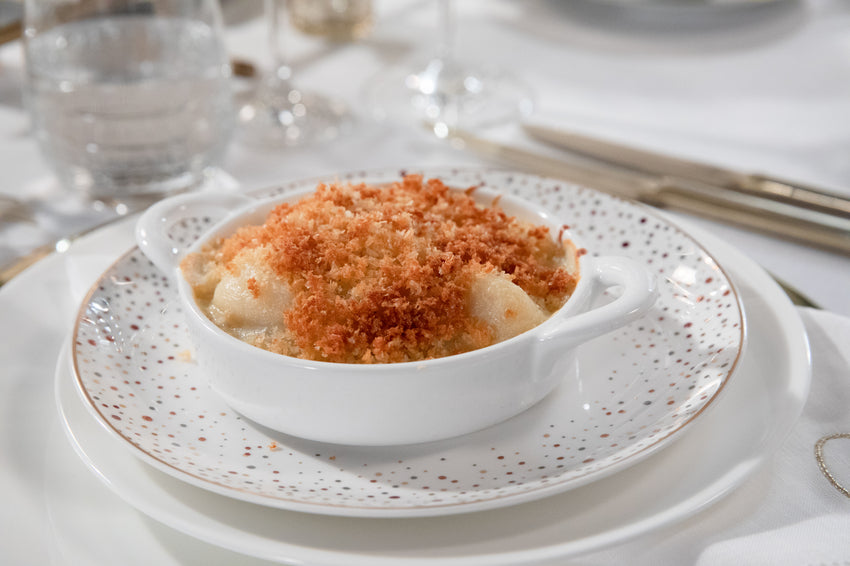 Baked Gnocchi with Gorgonzola Cream, Credit: Food Network