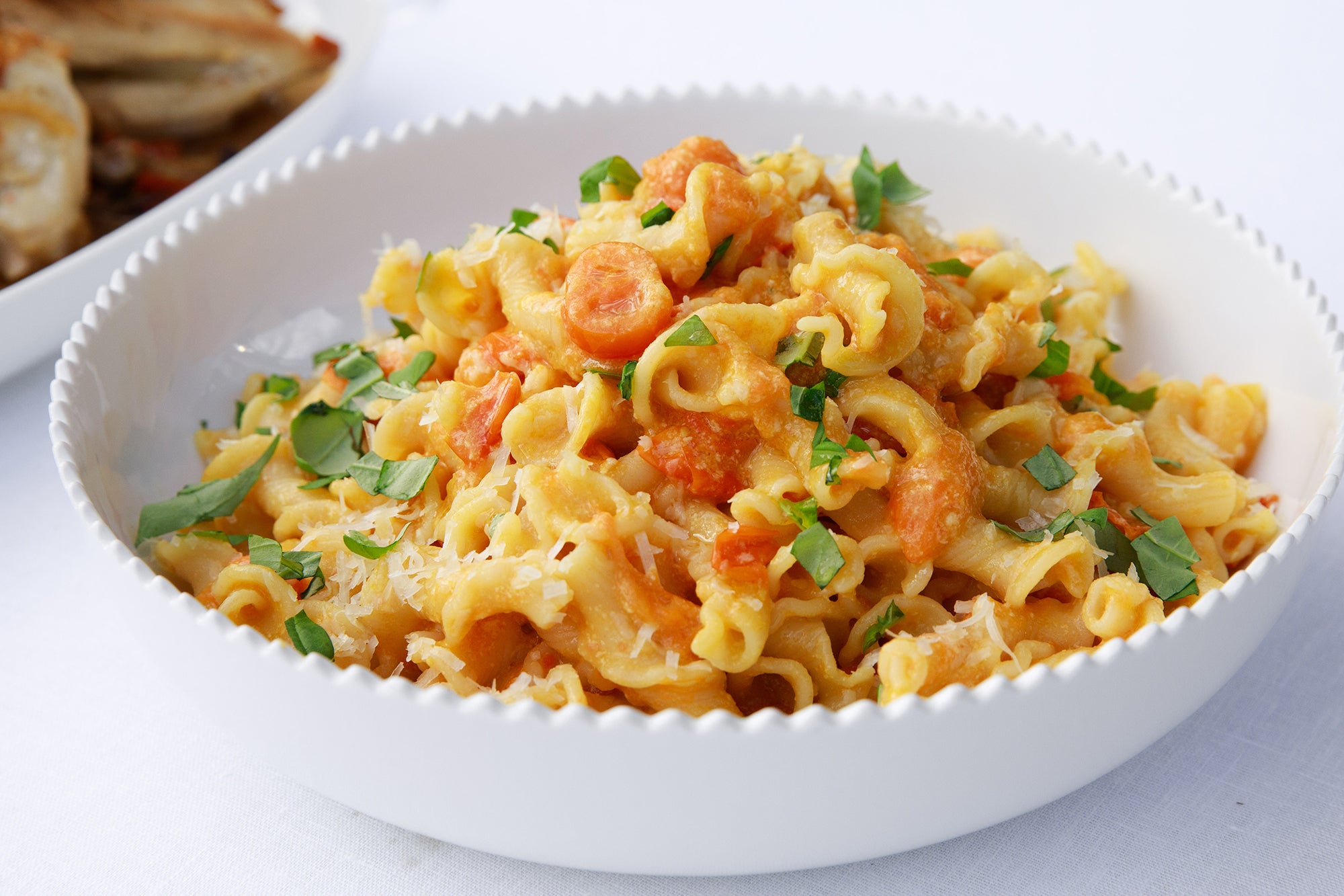 Sungold Tomato Campanelle, Credit: Food Network