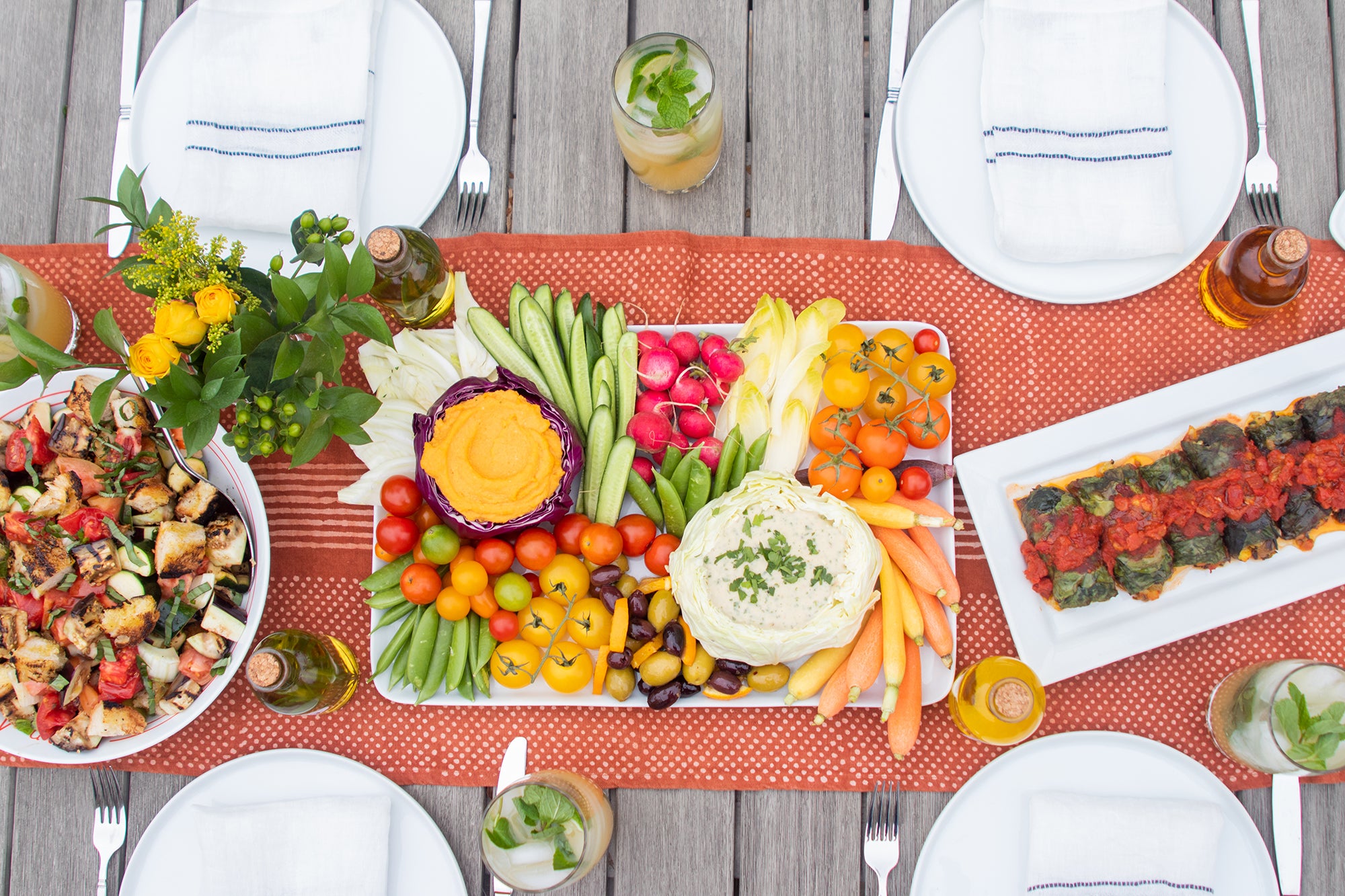 Celebrate Spring With This Vegan Dinner Party