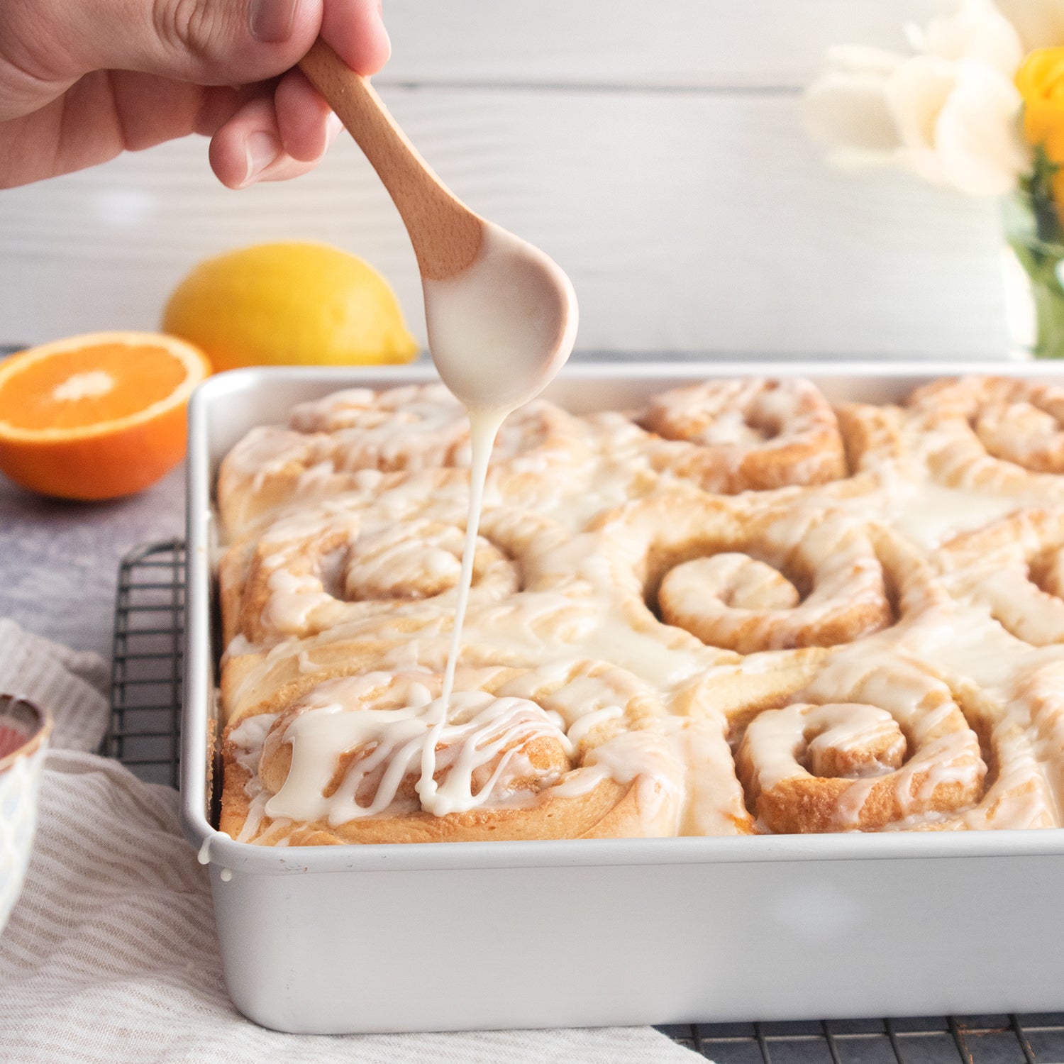 Italian Cinnamon Rolls, Credit: Elizabeth Newman