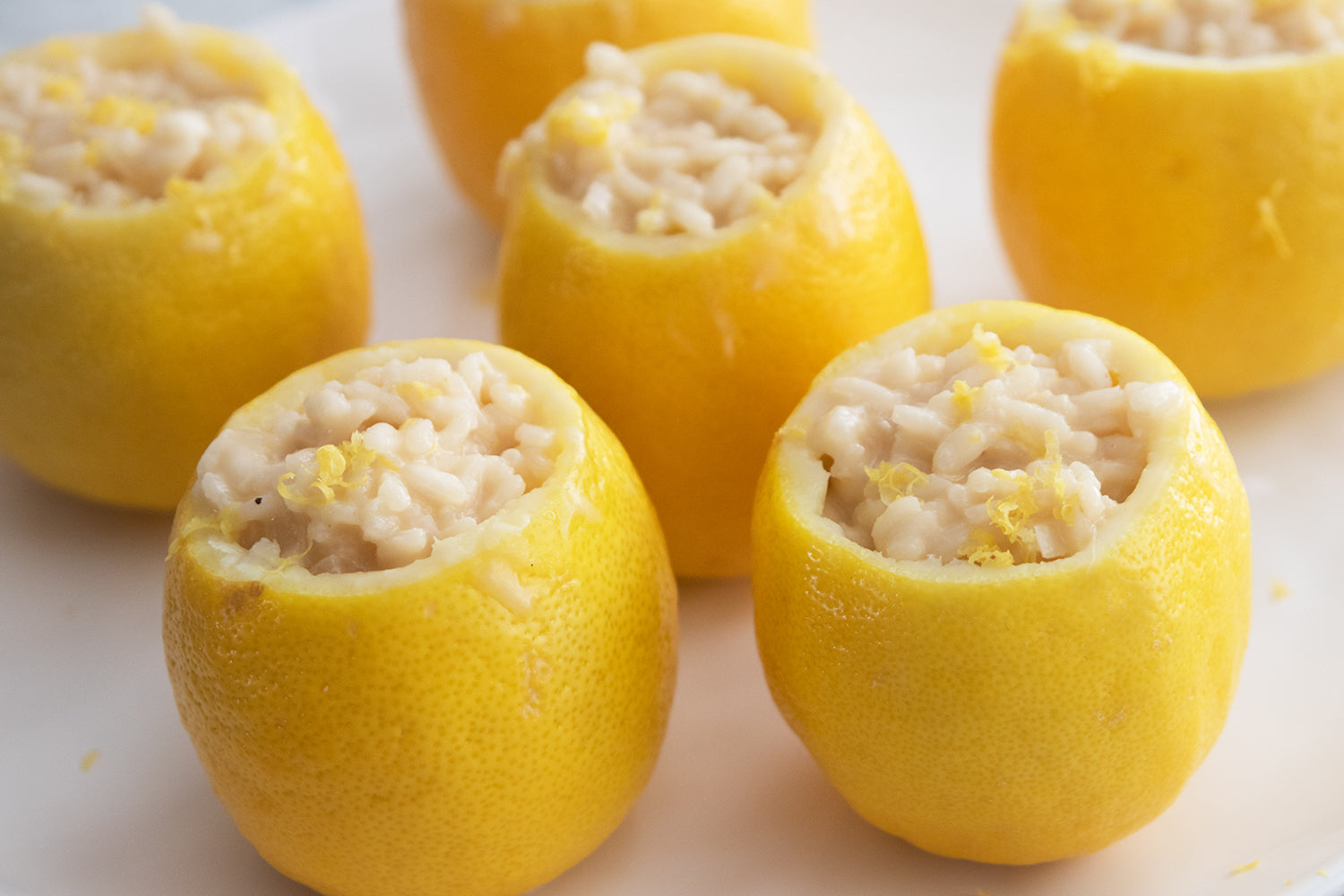 Risotto In Lemon Cups, Credit: Elizabeth Newman