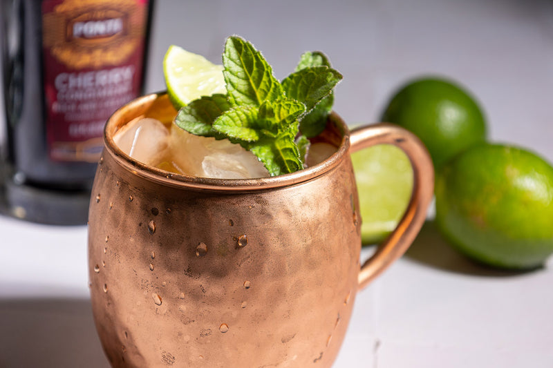 Cherry Balsamic Mule