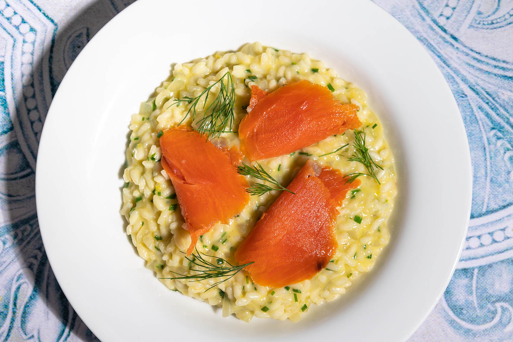 Smoked Salmon Risotto