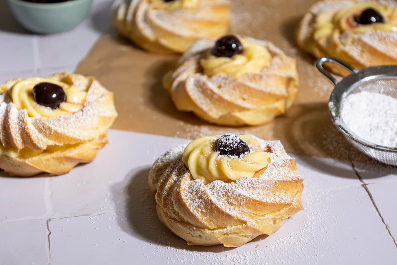 Zeppole Di San Giuseppe Al Forno (Baked Doughnuts For Father’s Day)