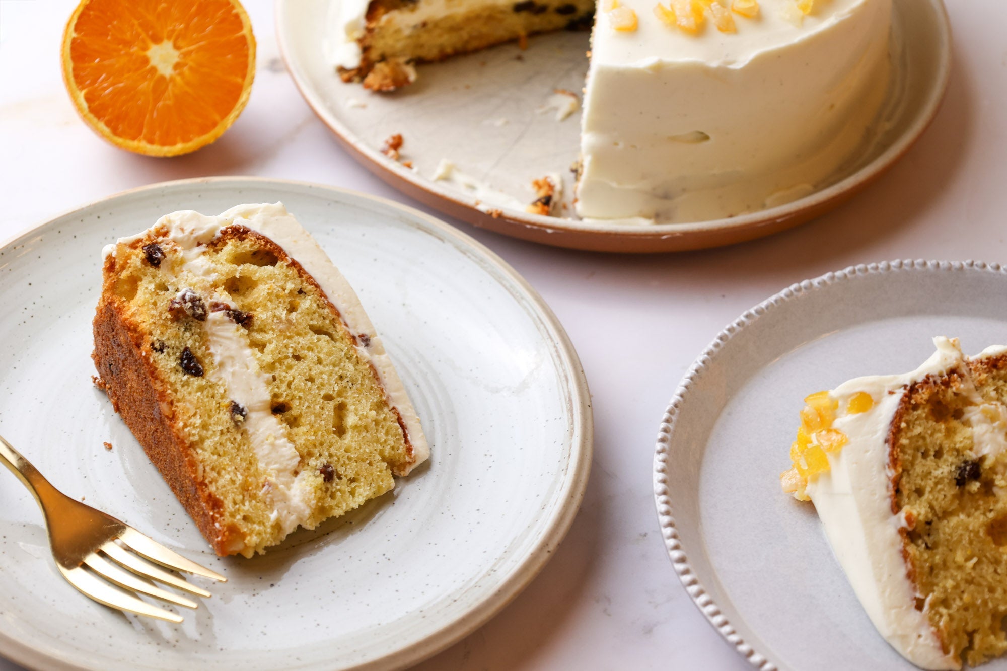 Olive Oil Panettone Cake