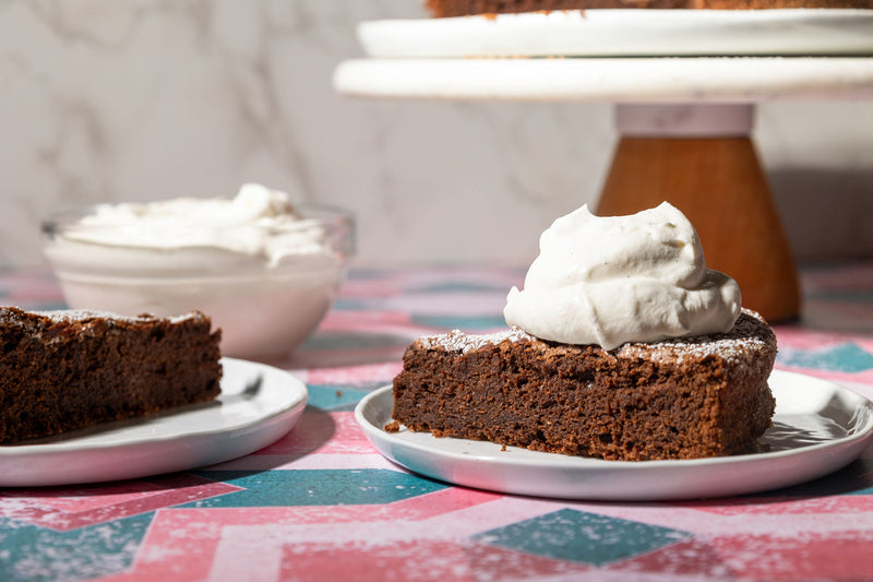 Torta Tenerina (Flourless Chocolate Cake From Bologna)