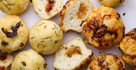 Easy Focaccia Muffins