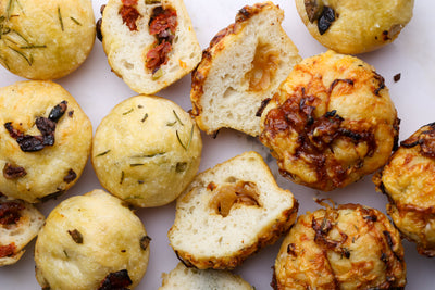 Easy Focaccia Muffins