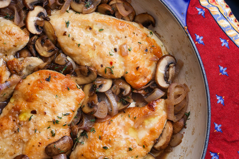 Dairy-Free One Pan Chicken Marsala