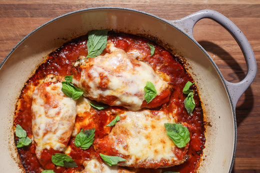 Healthier Chicken Parmesan