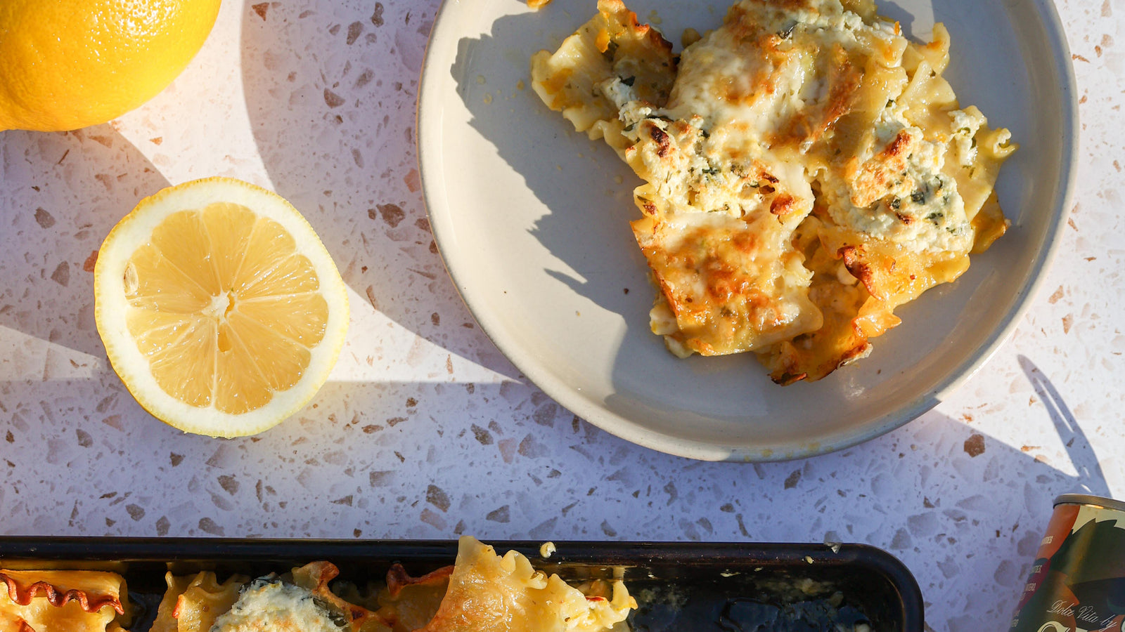 Lemon Sheet Pan Lasagna Video