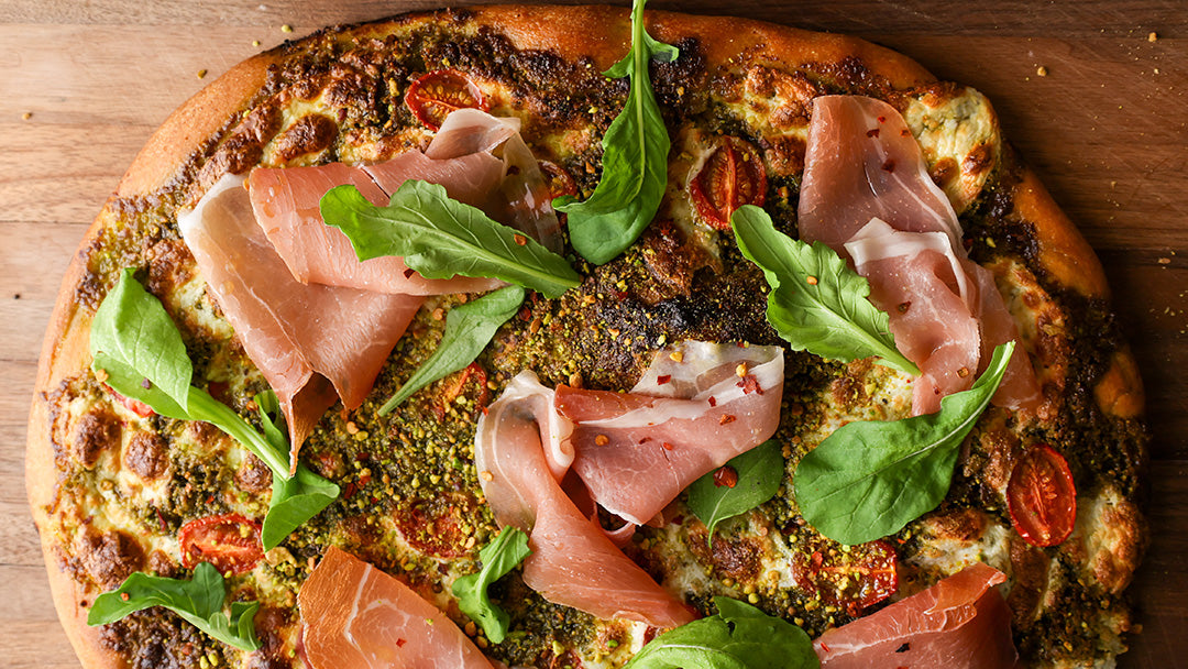 Pistachio Pesto Pizza