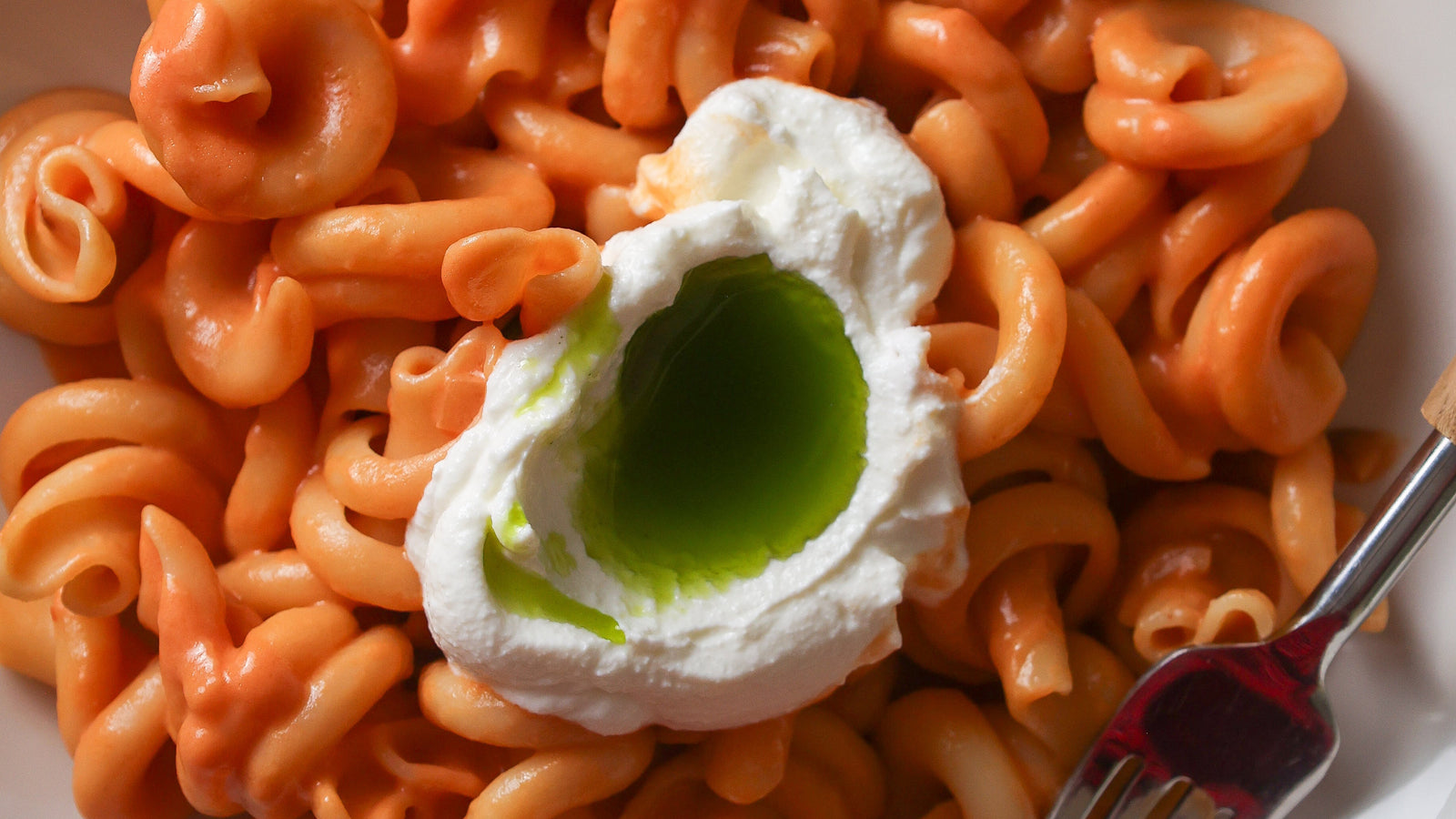 Pasta Alla Vodka With Basil Oil Video