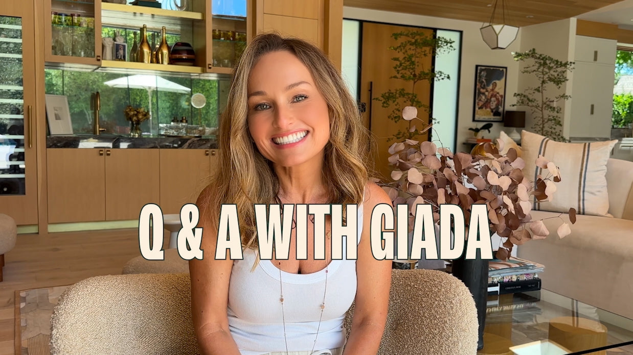 Giadzy Computer Q&A with Giada: Kitchen Tour, Beauty Favorites, and More – Giadzy