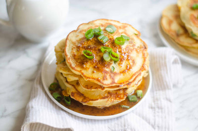 Ham And Cheese Gluten Free Pancakes