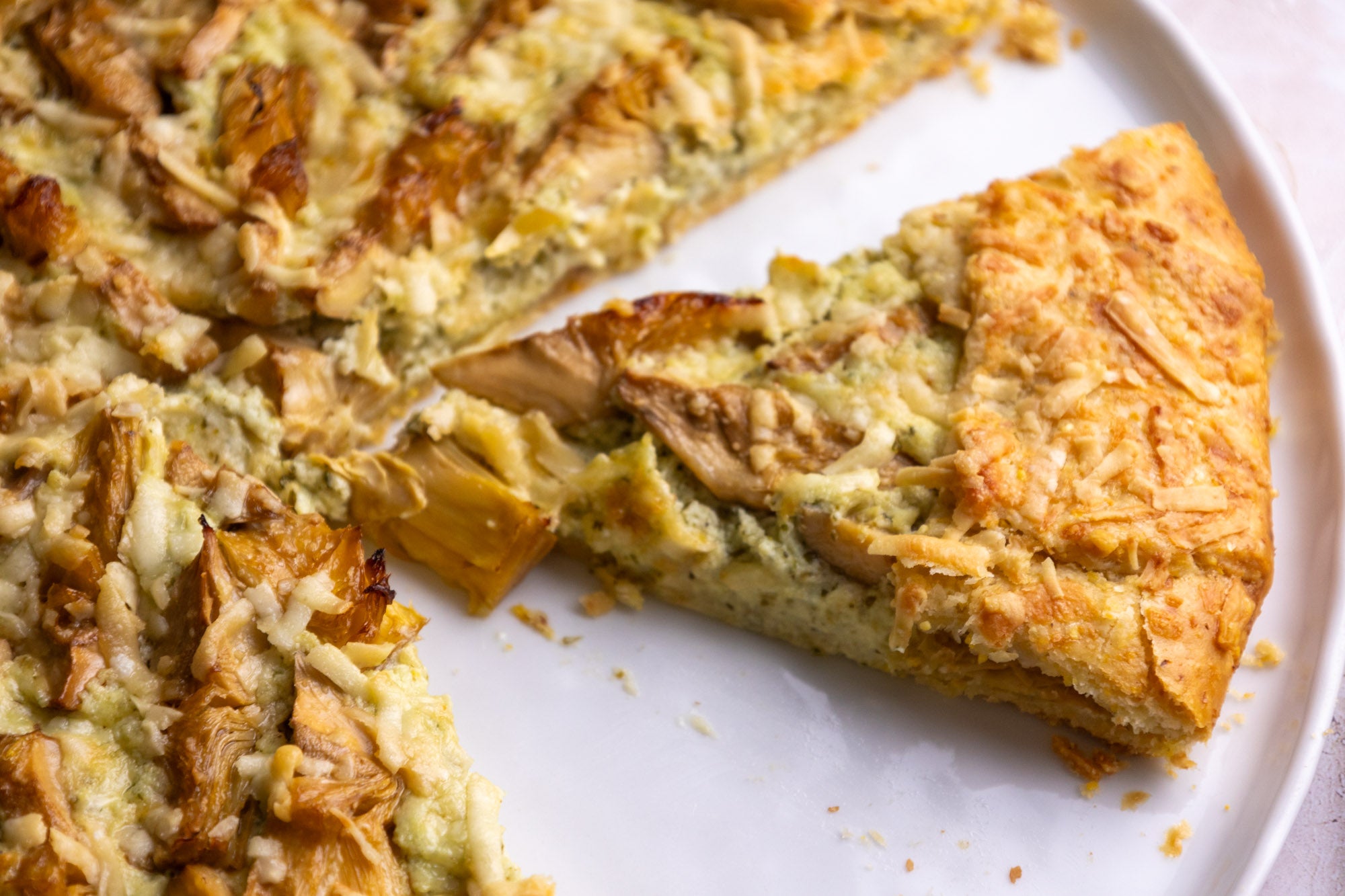 Artichoke and Ricotta Crostata