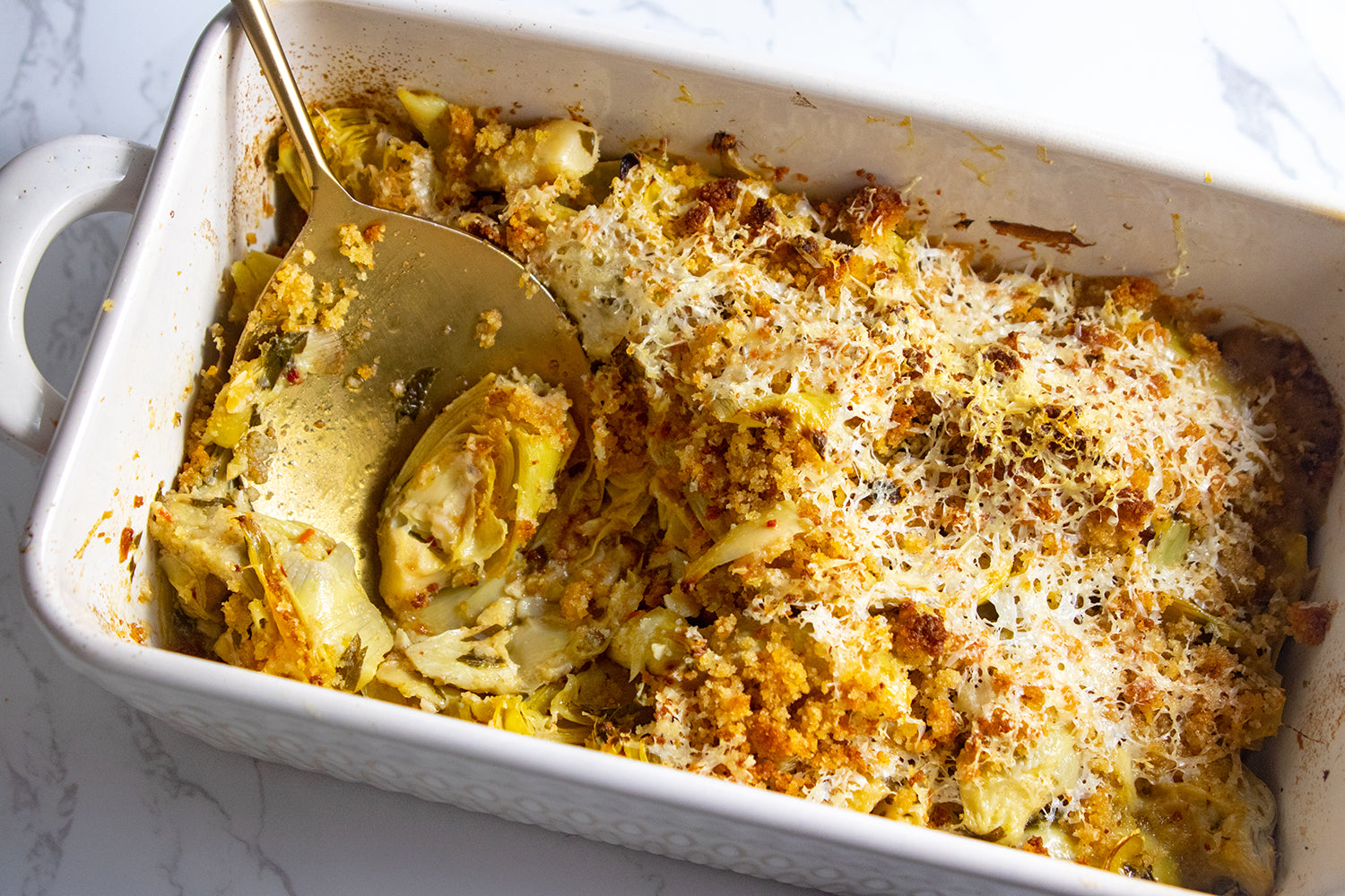 Artichoke Gratinata, Credit: Elizabeth Newman