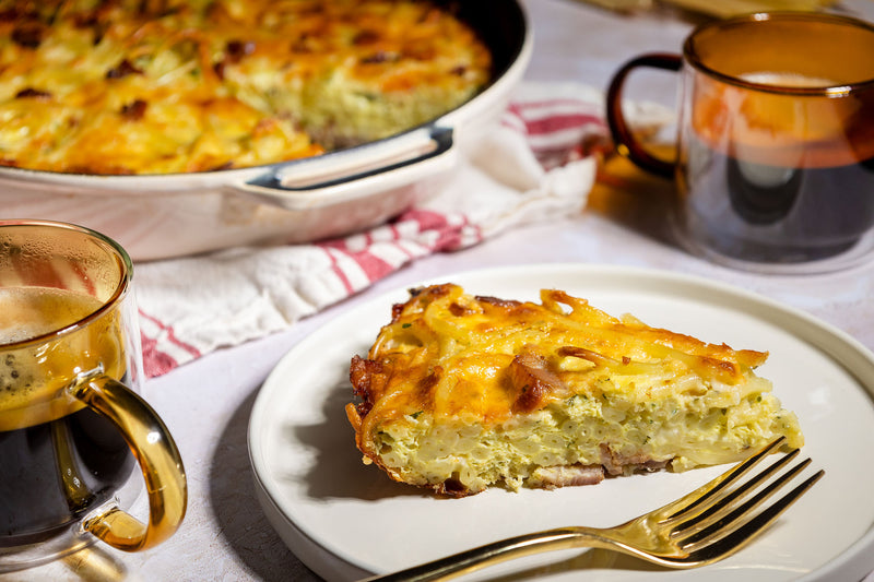 Bacon And Bucatini Frittata