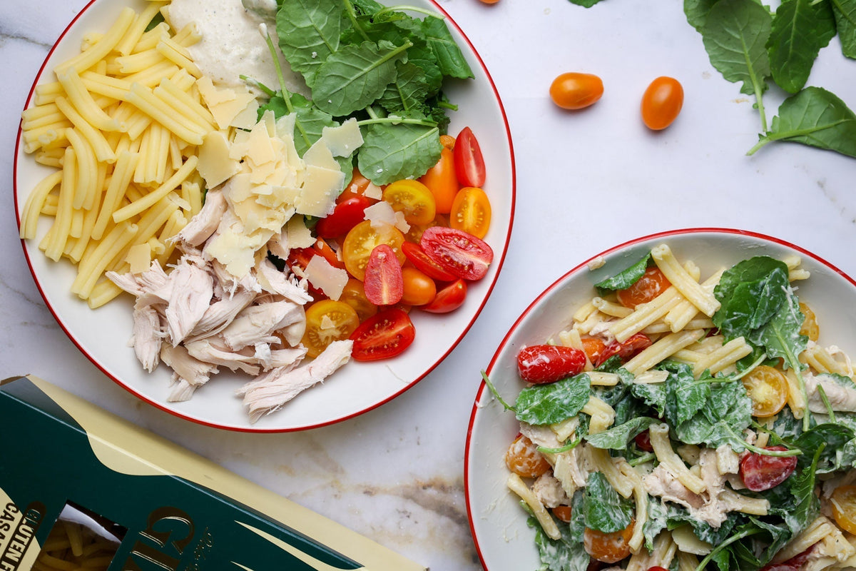 Caesar Salad Pasta Bowl