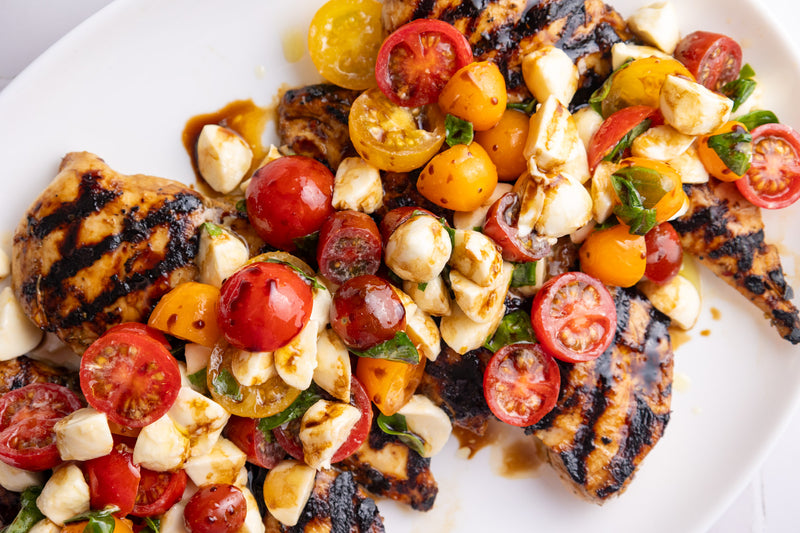 Grilled Chicken Caprese