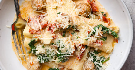 Creamy Sun-Dried Tomato And Sausage Pasta