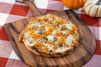 Roasted Squash and Gorgonzola Pizza, Credit: Food Network