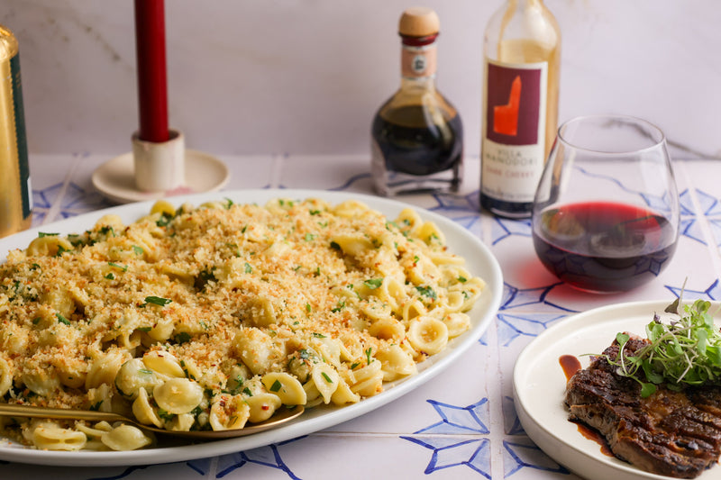 Pasta with breadcrumbs