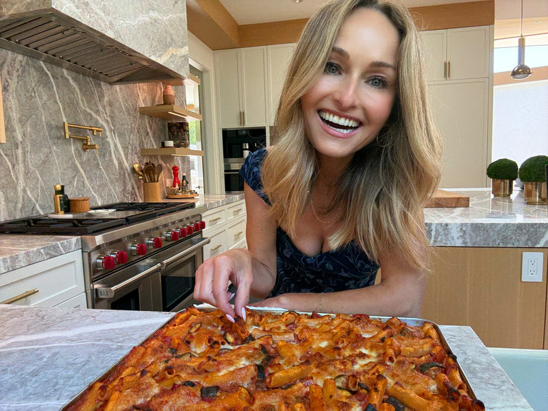Sheet Pan Baked Ziti
