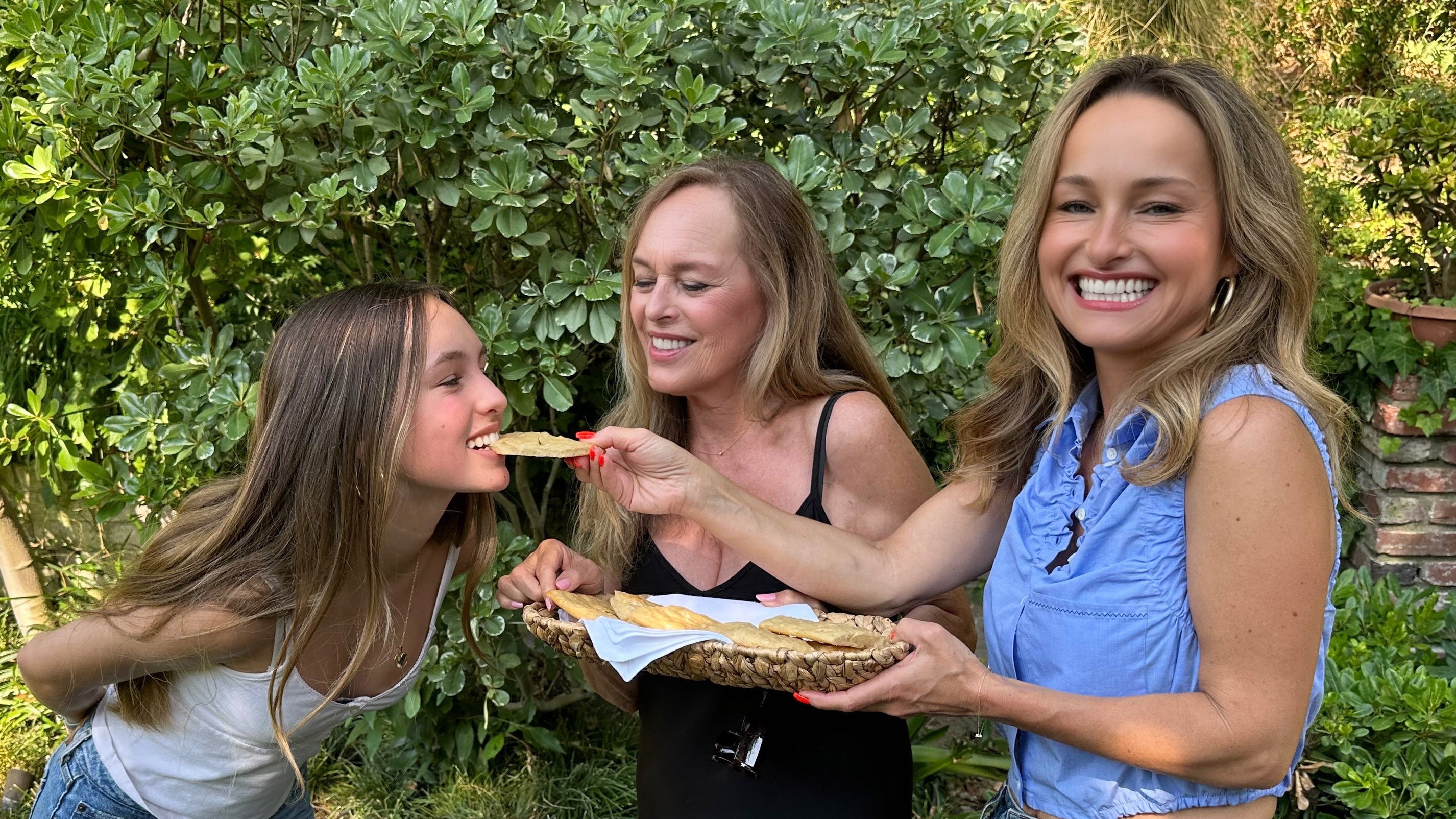 Live With Three Generations of De Laurentiis: Giada's Mom's Focaccia