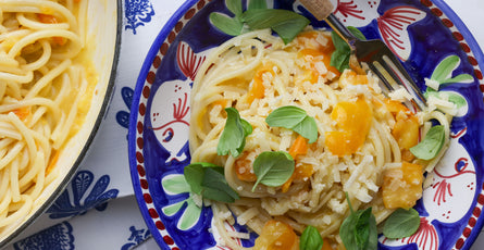 Golden Pomodoro Pasta, Credit: Elizabeth Newman