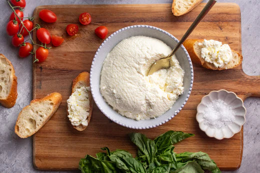 Fresh Homemade Ricotta