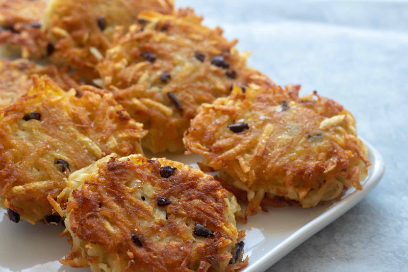 Chocolate Potato Pancakes, Credit: Elizabeth Newman