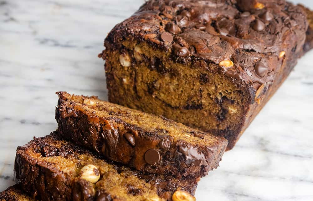 Nutella Chocolate Chip Banana Bread, Credit: Elizabeth Newman